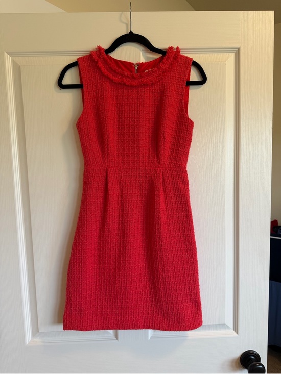 kate spade Dresses & Skirts - kate spade Sleeveless Coral Tweed Dress